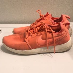 orange nike sneakers